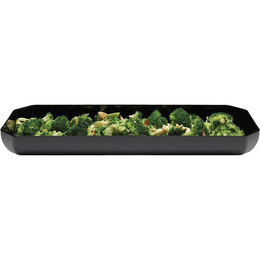 [SFG1220110-O] Bandeja exhibicion showfest octagonal 5.8 lt negro (Outlet) - Cambro