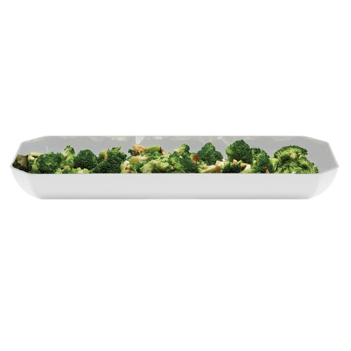 [SFG1220148-O] Bandeja exhibicion showfest octagonal 5.8 lt blanco (Outlet) - Cambro