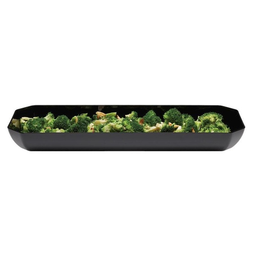 [SFG820110-O] Bandeja exhibicion showfest octagonal 3.7 lt negro (Outlet) - Cambro