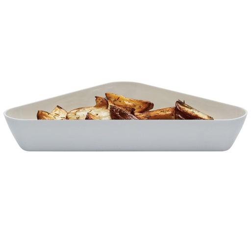 [SFT1212148-O] Bandeja exhibición showfest triangular 2.8 lt blanco (Outlet) - Cambro