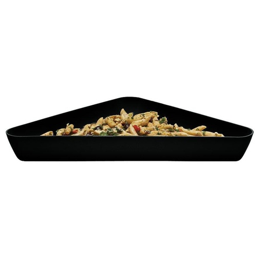 [SFT1515110-O] Bandeja exhibicion showfest triangular 4.2 lt negro (Outlet) - Cambro