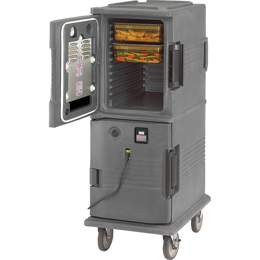 [UPCH800191] Carro mantenedor doble compartimiento eléctrico 52 x 69 x 137.2cm gris - Cambro USA