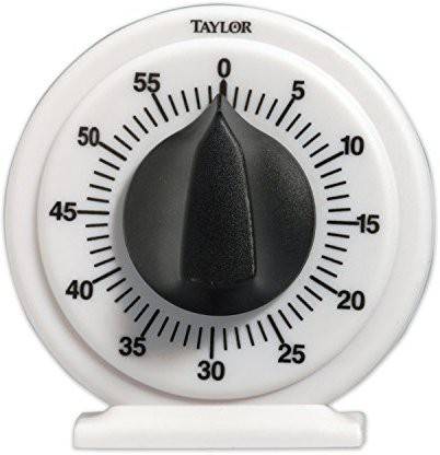 [5831N] Temporizador análogo 60 min  blanco - Taylor Precision