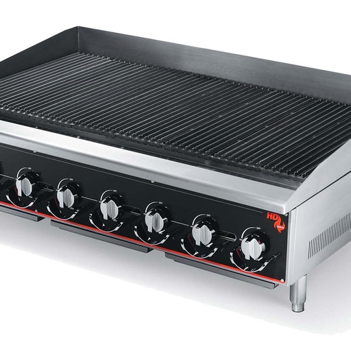[948CGO] Broiler de 48'' a gas Heavy Duty, Radiante/piedra volcánica (Outlet) - Vollrath
