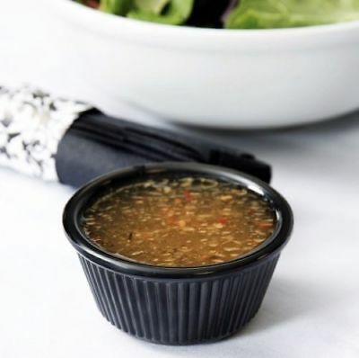 [MRF150BL] Ramekin melamine negra 1 1/2 onz - American Metalcraft