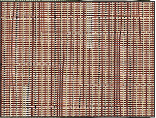 [100104-001-O] Individual bamboo ladrillo rectangular 30 x 41 cm (Outlet) - Chilewich