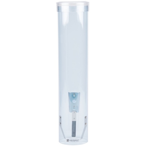 [C3165TBL] Dispensador vertical 40 cm vasos 4 -10 oz plástico resistente al impacto - San Jamar