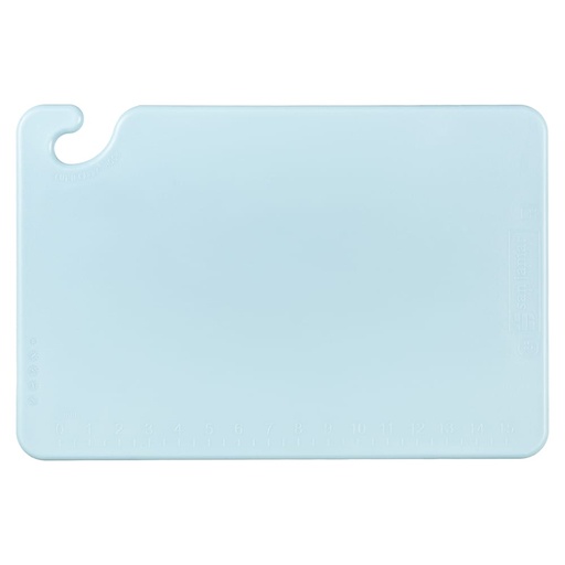 [CB121812BL] Tabla azul corte 12" x 18" x 1/2" gancho para colgar - San Jamar