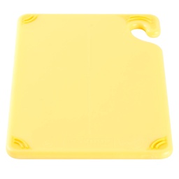 [CBG152012YL] Tabla amarilla corte con antideslizante 15&quot; x 20&quot; x 1/2&quot; - San Jamar
