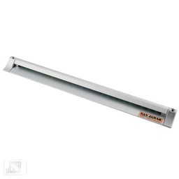 [CK6518A] Porta comanda aluminio 18&quot; largo - San Jamar