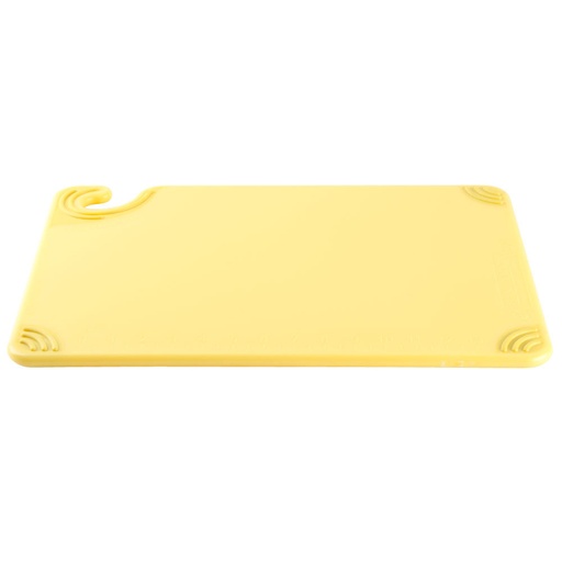 [CBG121812YL] Tabla amarilla corte con antideslizante 12" x 18" x 1/2" - San Jamar