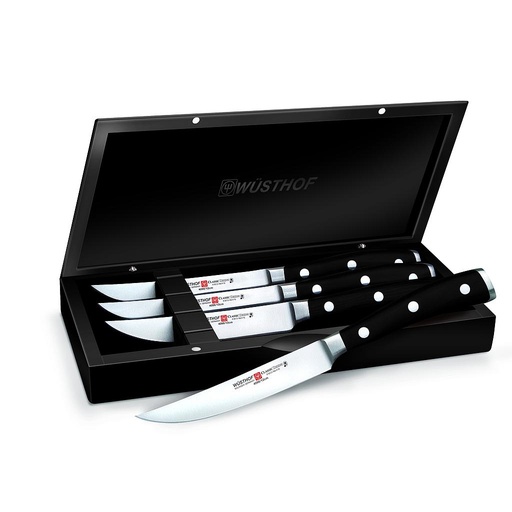 [1120360401-O] Juego de 4 Cuchillos para Filete - Classic Ikon (Outlet) - Wusthof