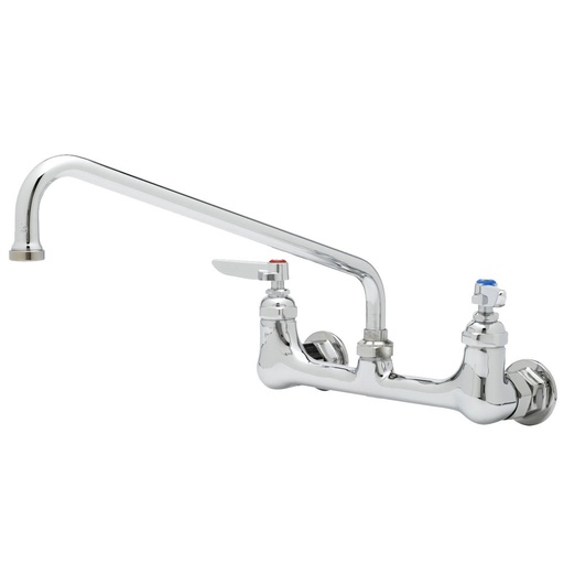 [B-0231] Grifo para montaje en la pared 8" entre entradas - T&S