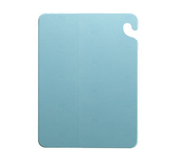 [CB152012BL] Tabla azul corte 15&quot; x 20&quot; x 1/2&quot; gancho para colgar - San Jamar