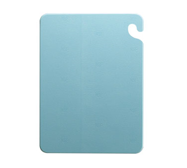 [CB152012BL] Tabla azul corte 15" x 20" x 1/2" gancho para colgar - San Jamar