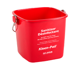 [KP97RD] Balde de limpieza 3 qts rojo - San Jamar