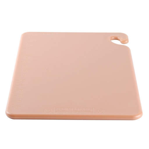 [CB152012BR] Tabla corte 15" x 20" x 1/2" cafe gancho para colgar - San Jamar