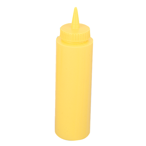 [2102] Dispensador salsa 12 oz para apretar color amarillo - Browne