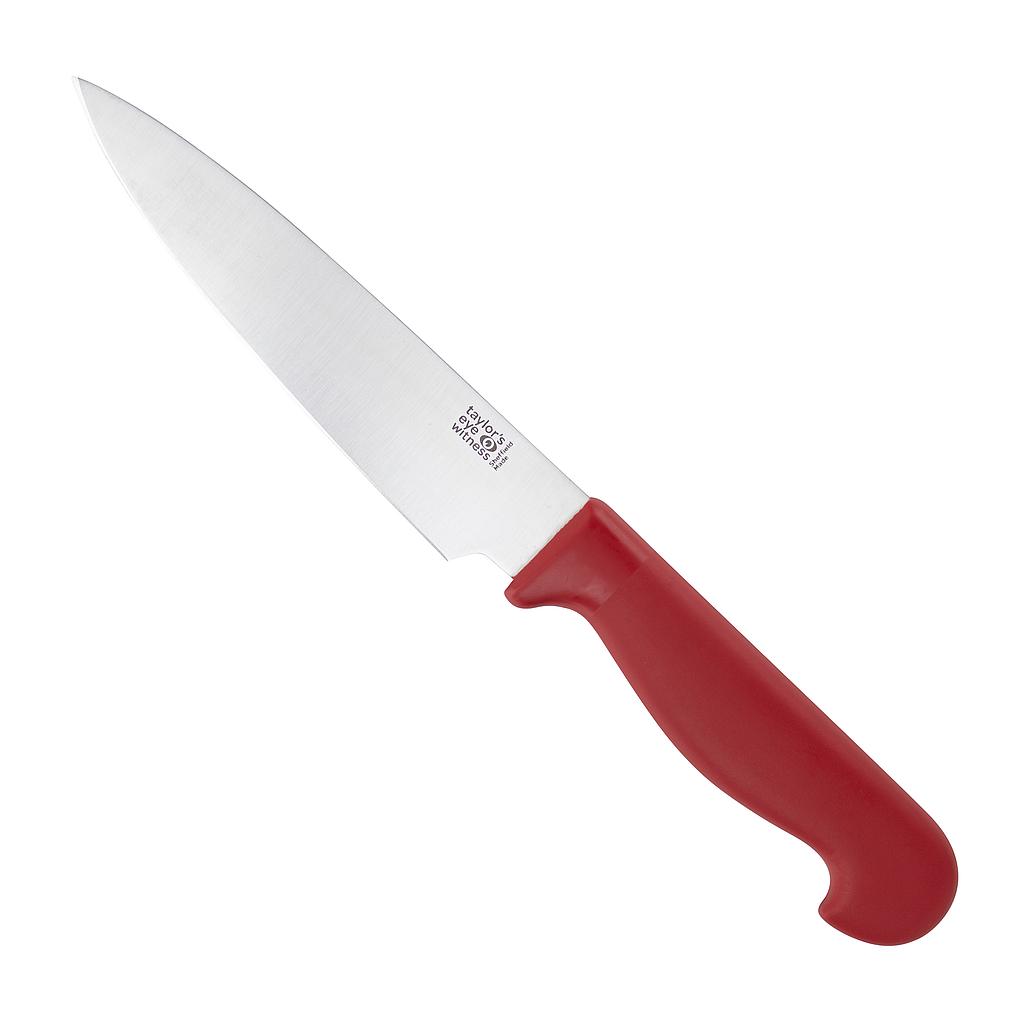 [PC12910RD] Cuchillo cocinero 25.4 cm mango rojo - Browne