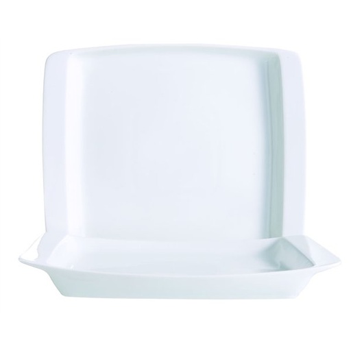 [R0368-O] Fuente Horno Rectangular de Cerámica, 28x23.5cm (Outlet) - Arcoroc