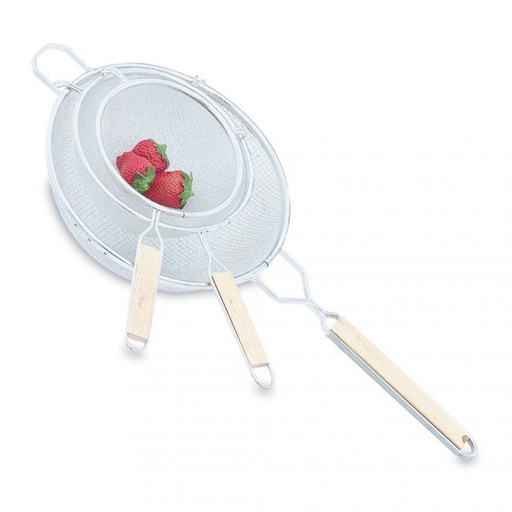 [47189] Colador malla fina 20.3cm mango madera - Vollrath