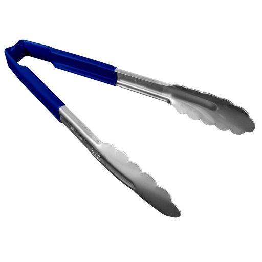 [4780930] Pinza utilitaria mango azul antimicrobial 24.1 cm inox - Vollrath
