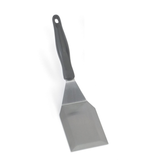 [4808720] Espátula volteadora sólida 13 1/2 " con mango negro para trabajo pesado - Vollrath