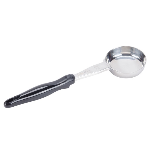 [6433520] Cucharon porcionar redondo 5 oz inox mango negro - Vollrath
