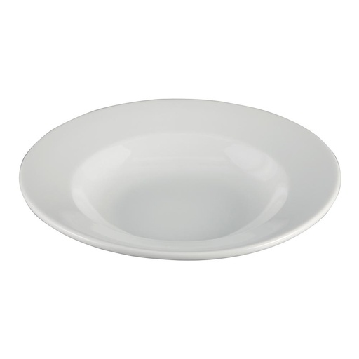 [F8010000741-O] Plato Sopa porcelana blanco brillante 443 ml (Outlet) - Oneida