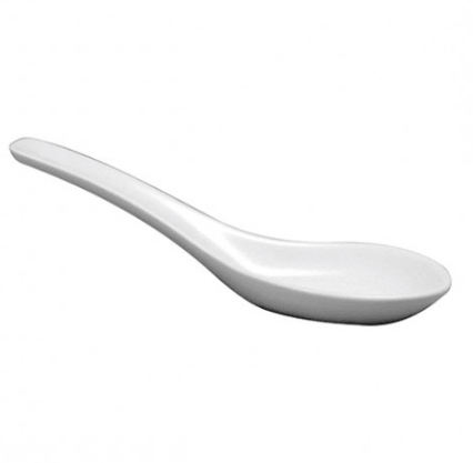 [F8010000794-O] Cuchara china porcelana 12.5 cm blanco brillante (Outlet) - Oneida