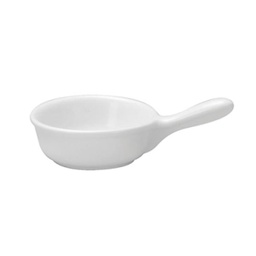 [F8010000660M] Mini Sartén porcelana 29ml - 10.6cm blanco brillante  - Oneida
