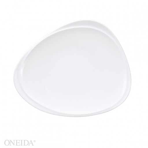[R4700000163-O] Plato triangular porcelana fina 30.4 cm mood (Outlet) - Oneida