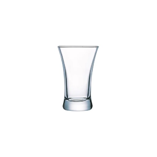 [G2639] Vaso Hot Shot de Vidrio Templado, 2 1/4 oz - 8.5x5.5cm - Arcoroc
