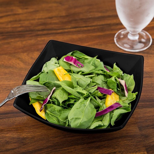 [C9850-O] Plato Sopa Negro de Vidrio Templado Delice, 16 3/4 oz (Outlet) - Arcoroc