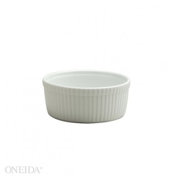 [F8010000600] Ramekin soufflé porcelana 147ml - 9.2cm blanco brillante  - Oneida