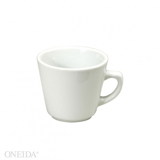 [F8010000511-O] Taza vassar 207ml porcelana blanco brillante (Outlet) - Oneida