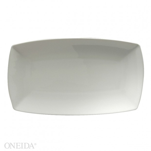 [R4020000372-O] Plato Rectangular de Porcelana Fina, 32.1 cm fusión (Outlet) - Oneida