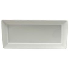 [R4020000943] Fuente Rectangular de Porcelana Fina - Fusión, 21.6 cm - Oneida