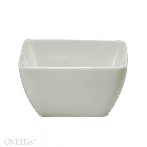 [R4020000745S-O] Tazón cuadrado porcelana fina 18.8 cm fusión (Outlet) - Oneida
