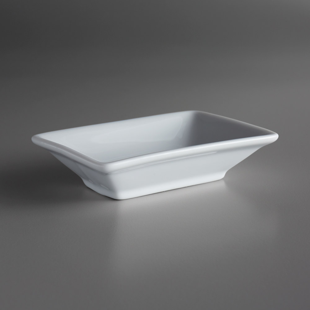 [R4020000982] Fuente Rectangular de Porcelana Fina Fusión, 10.1 cm - Oneida