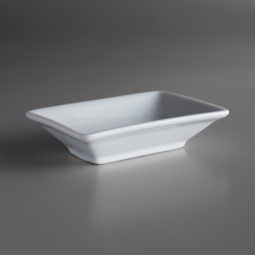 [R4020000982-O] Fuente Rectangular de Porcelana Fina Fusión, 10.1 cm (Outlet) - Oneida