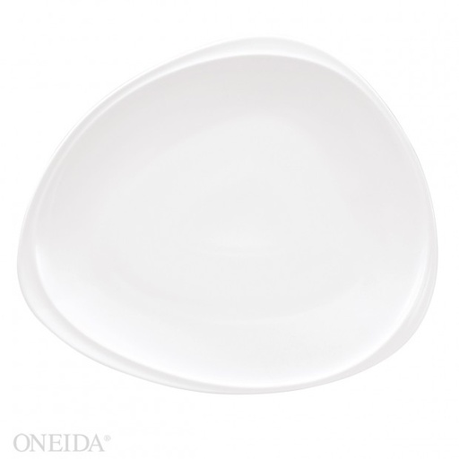 [R4700000377-O] Plato Triangular Porcelana, 34.4 cm Mood (Outlet) - Oneida