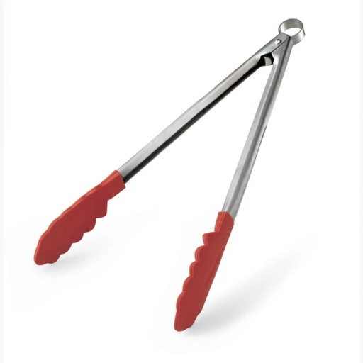 [74708605] Pinza punta silicona 24 cm rojo inox home - Cuisipro