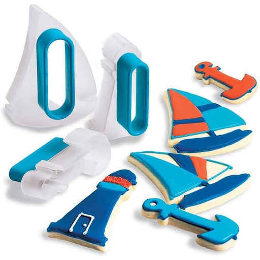 [74713103-O] Juego de cortadores para galletas en forma de Velero (Outlet) - Cuisipro