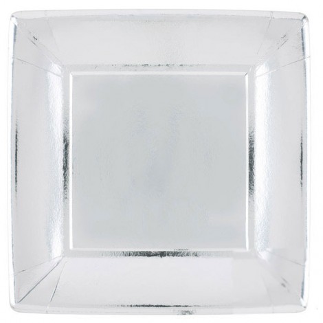 [H400LG131-O] Plato cuadrado fusi glass 20.8 cm (Outlet) - Oneida