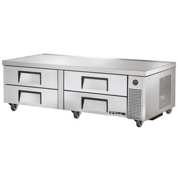 [TRCB-72] Base refrigerada, 4 cajones, 72&quot; de frente - True
