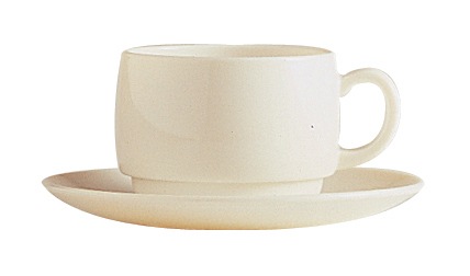 [47066-O] Taza para Café de Vidrio Templado Gastronomie, 6 1/4 oz (Outlet) - Arcoroc
