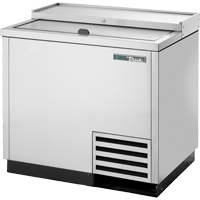 [TD-36-12-S-HC] Enfriador horizontal botellas acero inox - True