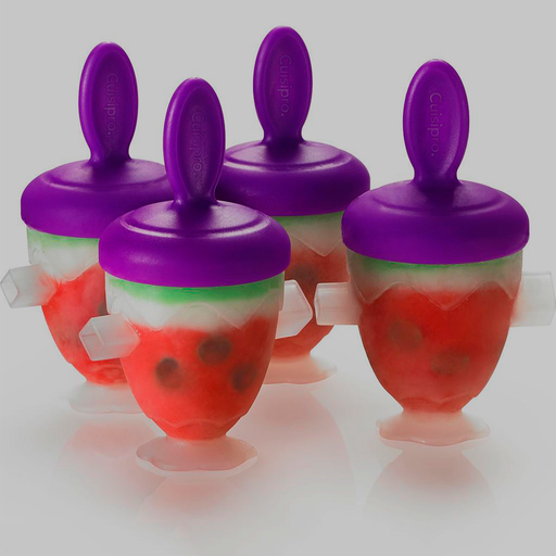 [747353-O] Set de 4 moldes para helado figuras mini dinosaurios (Outlet) - Cuisipro
