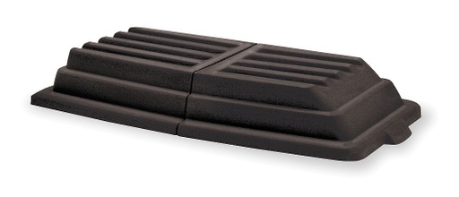 [FG102800BLA] Tapa negra abovedada para contenedores - Rubbermaid Importados